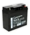Q-Batteries 12LS-18 12V 18Ah Blei-Vlies-Akku / AGM VRLA mit VdS