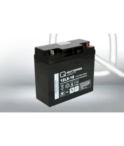 Q-Batteries 12LS-18 12V 18Ah Blei-Vlies-Akku / AGM VRLA mit VdS