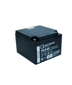 Q-Batteries 12LS-26 12V 26Ah Blei-Vlies-Akku / AGM VRLA mit VdS