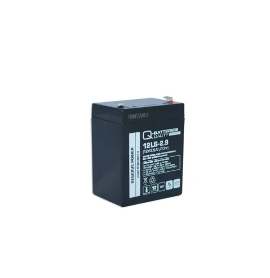 Q-Batteries 12LS-2.9 12V 2,9Ah Blei-Vlies Akku / AGM VRLA