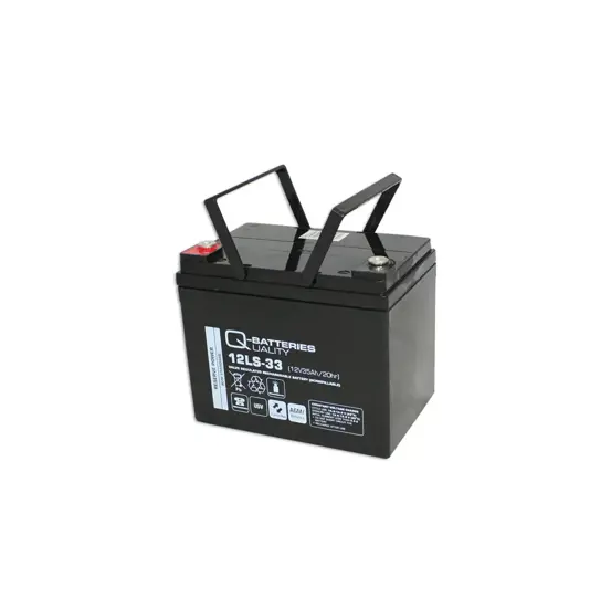 Q-Batteries 12LS-33 / 12V - 35Ah Blei Akku Standard-Typ AGM - 10 Jahres-Typ