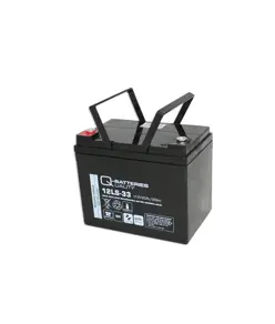 Q-Batteries 12LS-33 / 12V - 35Ah Blei Akku Standard-Typ AGM - 10 Jahres-Typ