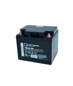 Q-Batteries 12LS-38 12V 38Ah Blei-Vlies-Akku / AGM VRLA mit VdS