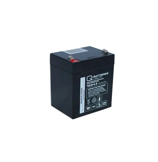 Q-Batteries 12LS-4.5 12V 4,5Ah Blei-Vlies Akku / AGM VRLA