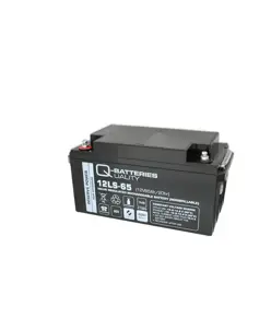 Q-Batteries 12LS-65 12V 65Ah Blei-Vlies-Akku / AGM VRLA mit VdS