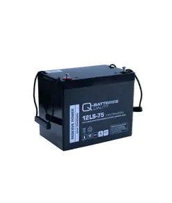 Q-Batteries 12LS-75 12V 75Ah Blei Akku Standard-Typ AGM 10 Jahres-Typ