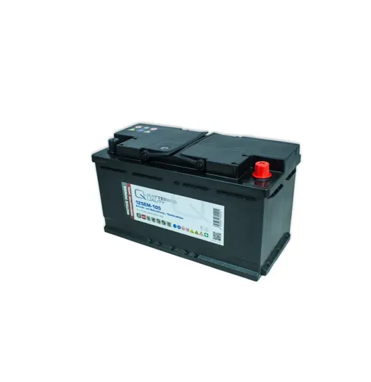 Q-Batteries 12SEM-105 12V 105Ah Semitraktionsbatterie