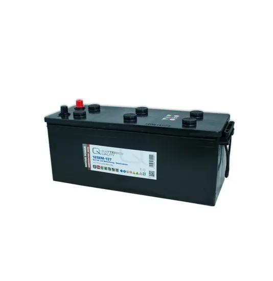 Q-Batteries 12SEM-137 12V 137Ah Semitraktionsbatterie