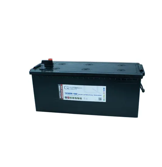 Q-Batteries 12SEM-180 12V 180Ah Semitraktionsbatterie