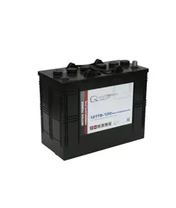 Q-Batteries 12TTB-130 12V 130Ah (C20) geschlossene Blockbatterie, positive Röhrchenplatte