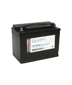 Q-Batteries 12TTB-90 12V 90Ah (C20) geschlossene Blockbatterie, positive Röhrchenplatte