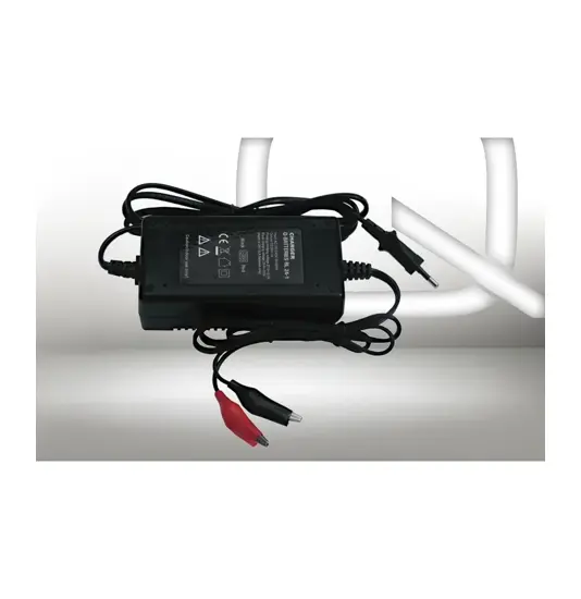 Q-Batteries 24V 1A Batterilader
