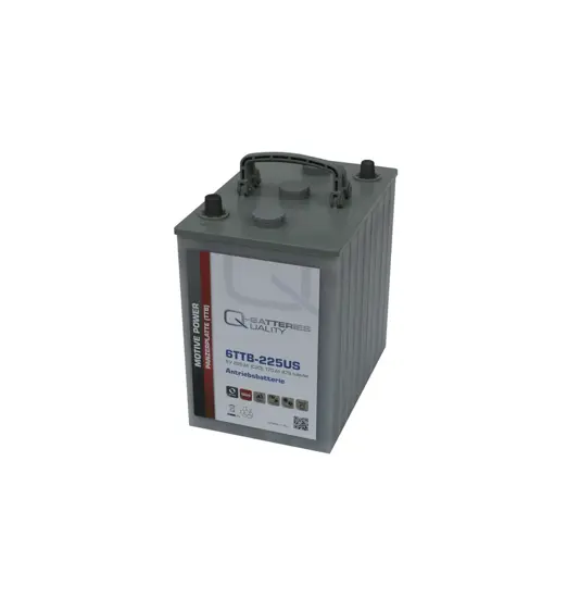 Q-Batteries 6TTB-225US 6V 225Ah (C20) geschlossene Blockbatterie, positive Röhrchenplatte