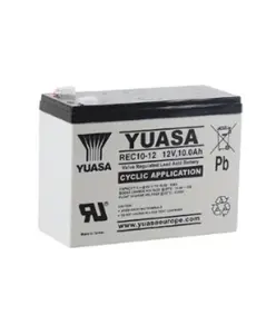 REC10-12 Yuasa Cyklisk Blybatteri