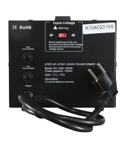 Revolta RV-1200 1200W Trasformatore Step-up / Step-down
