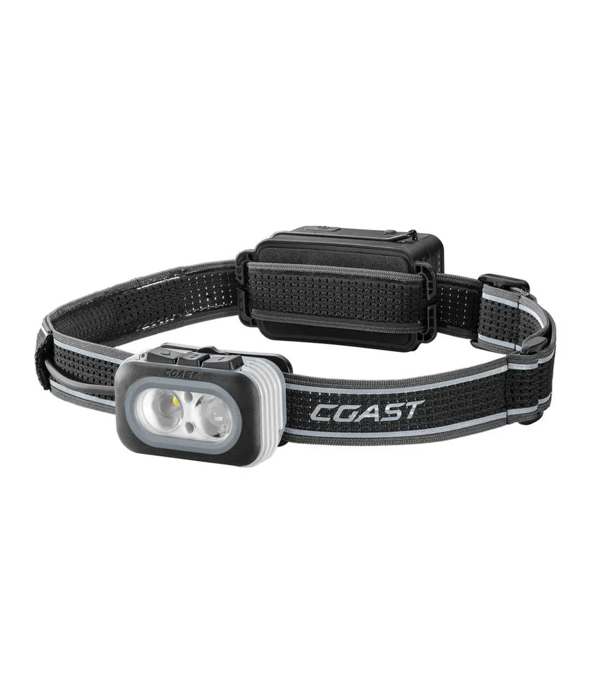 RL20RB Luce frontale ricaricabile con sistema di batterie amovibili incluso batteria aggiuntiva Coast, faretto frontale ha 3 LED