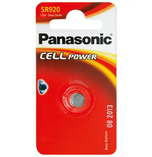 SR920EL/1B Batteri 1 Stk. Panasonic
