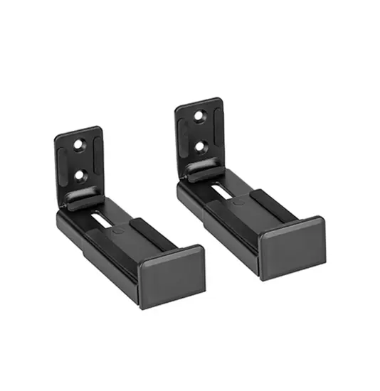 Staffa universale per soundbar, montata a parete, regolabile, 1 set