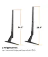 Supporto da tavolo per TV Universale, 40 kg. 23" - 75"