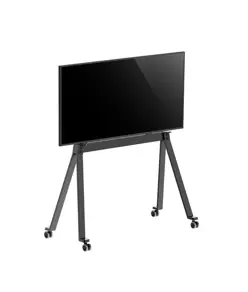 Supporto per TV con ruote e altezza regolabile, 49" - 75" - Nero