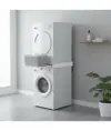 Telaio impilabile con ripiano estraibile (8 kg) per lavatrice/asciugatrice