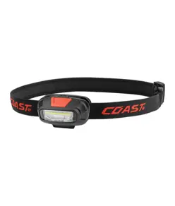 torcia frontale FL13 con luce rossa e bianca Coast