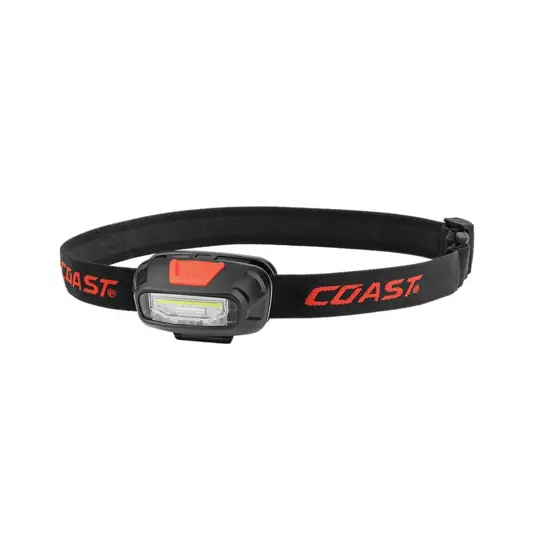 torcia frontale FL13 con luce rossa e bianca Coast