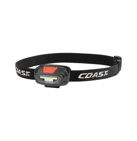 torcia frontale ricaricabile FL13R con luce rossa e bianca Coast