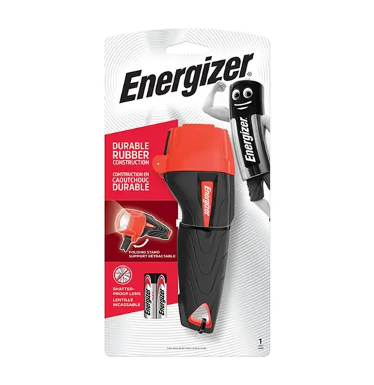 Torcia LED Energizer Impact Rubber (piccola), con 2 batterie AAA