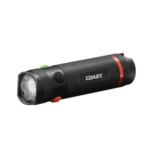 Torcia TX12 con luce bianca, rossa e verde - in scatola regalo Coast