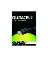 USB Lightning lade- og datakabel, Sort 1m duracell