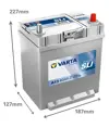VARTA Blue Dynamic 540 125 033 12V 40Ah