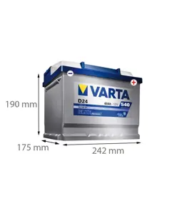 VARTA Blue Dynamic 560 408 054 12V 60Ah