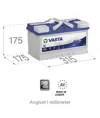 VARTA Blue Dynamic EFB 575 500 073 12V 75Ah