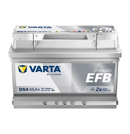 VARTA D54 - 12V 65Ah (Start-Stop-Autobatterie)