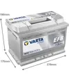 Varta N70 - 12V 70Ah (Start-Stop-Autobatterie)