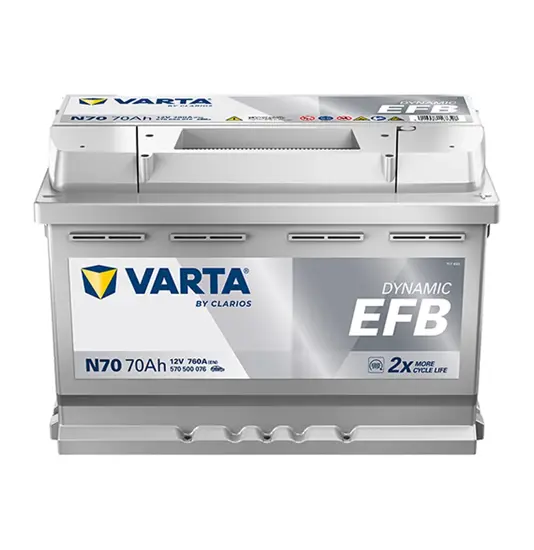 Varta N70 - 12V 70Ah (Start-Stop-Autobatterie)