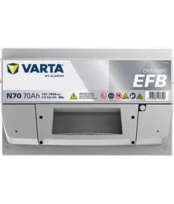 Varta N70 - 12V 70Ah (Start-Stop-Autobatterie)