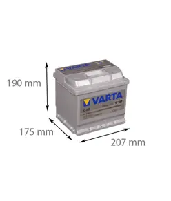 VARTA Silver Dynamic 554 400 053 12V 54Ah