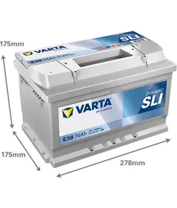 VARTA Silver Dynamic 574 402 075 12V 74AH