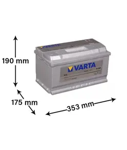 VARTA Silver Dynamic 600 402 083 12V 100Ah