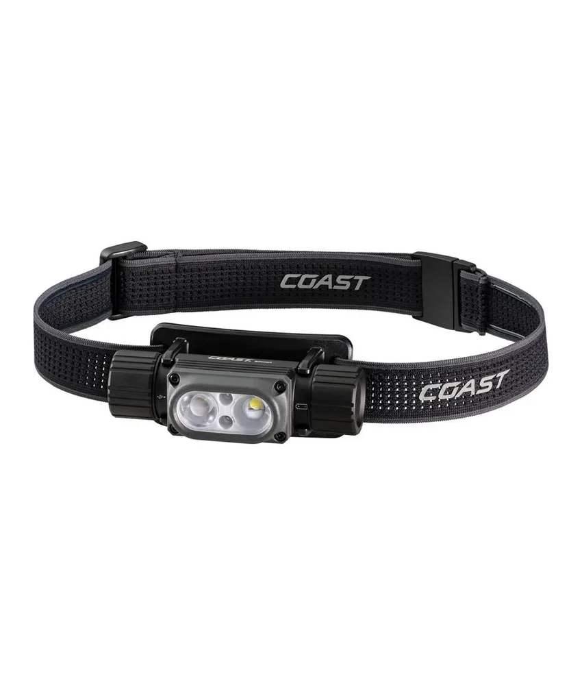 WPH30R Lampada frontale ricaricabile e impermeabile Coast, 1200 lumen
