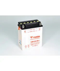 Yuasa 12N12A-4A-1 12V Batteri til Motorcykel