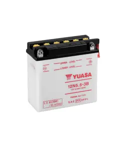 Yuasa 12N5.5-3B 12V Batteri til Motorcykel