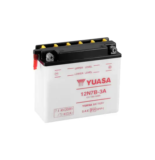 Yuasa 12N7B-3A (DC) 12V Batteri til Motorcykel