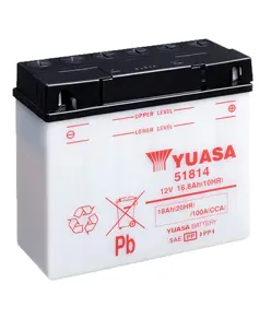 Yuasa 51814 12V YuMicron DIN Batteri