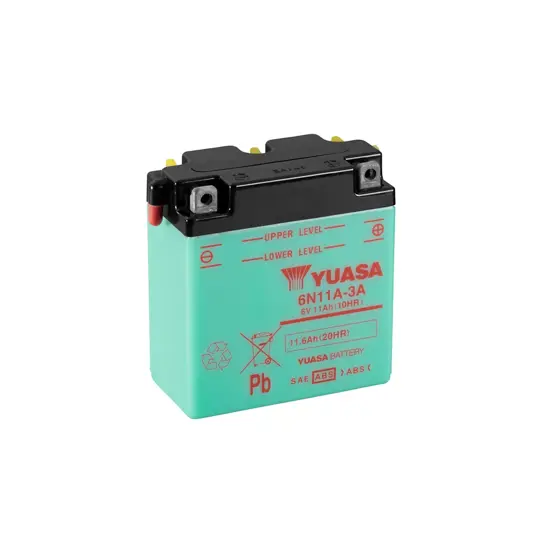 Yuasa 6N11A-3A 6V Batteri til Motorcykel
