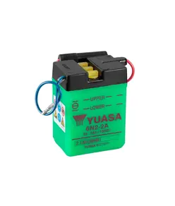 Yuasa 6N2-2A (DC) 6V Batteri til Motorcykel