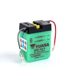 Yuasa 6N2-2A-4 (DC) 6V Batteri til Motorcykel