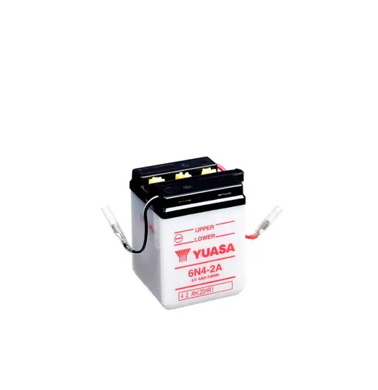 Yuasa 6N4-2A (DC) 6V Batteri til Motorcykel